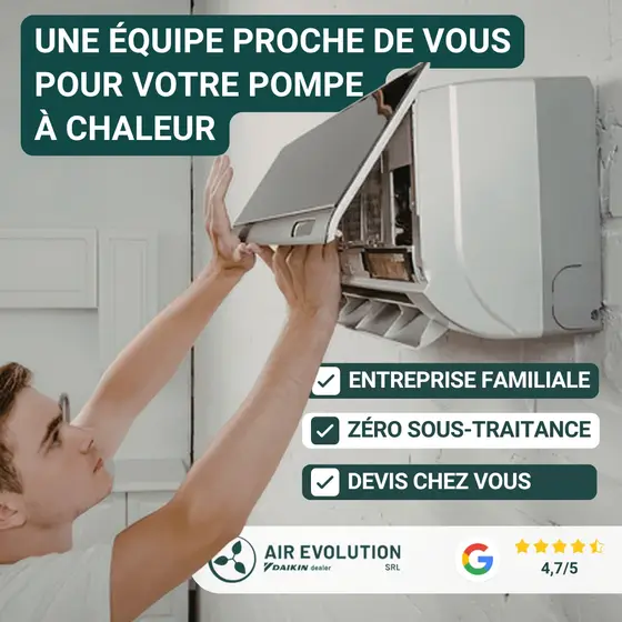 Créa Air Evolution, PAC & clim