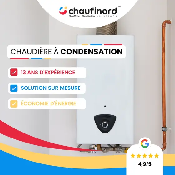 Créa Chaufinord, Pompe à chaleur et chauffage
