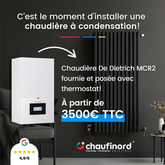 Créa Chaufinord, Pompe à chaleur et chauffage