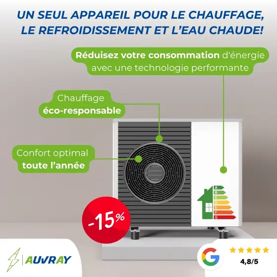 Créa Auvray Energy, PAC & clim
