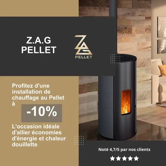 Créa ZAG Pellet, Chauffage